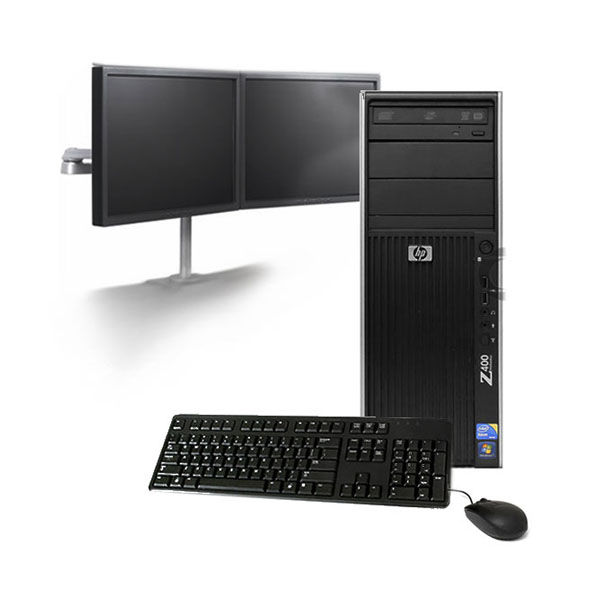 HP Z400 Workstation H1W16UP Intel W3520 2.53GHz /6GB /300GB HDD